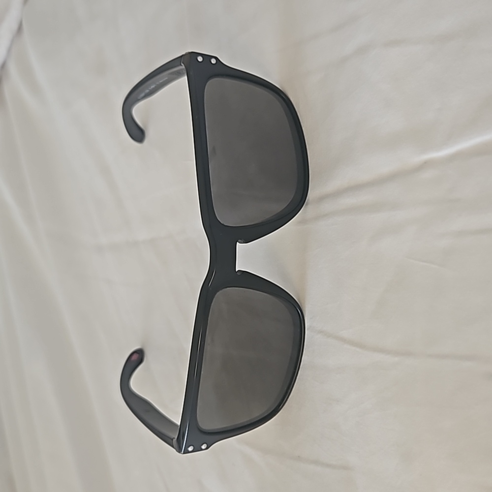 Oakley Holbrook, Prism black polarized lenses, matte black sunglasses